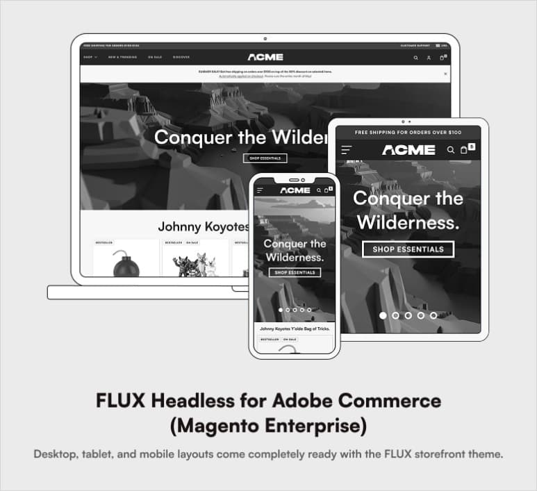 FLUX Headless 1.0 for Adobe Commerce (Magento Enterprise)
